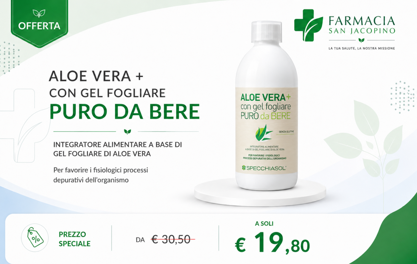 Aloe Vera Gel Fogliare Specchiasol scontato