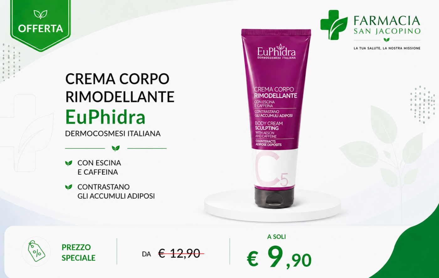 Crema Corpo Rimodellante EuPhidra scontato
