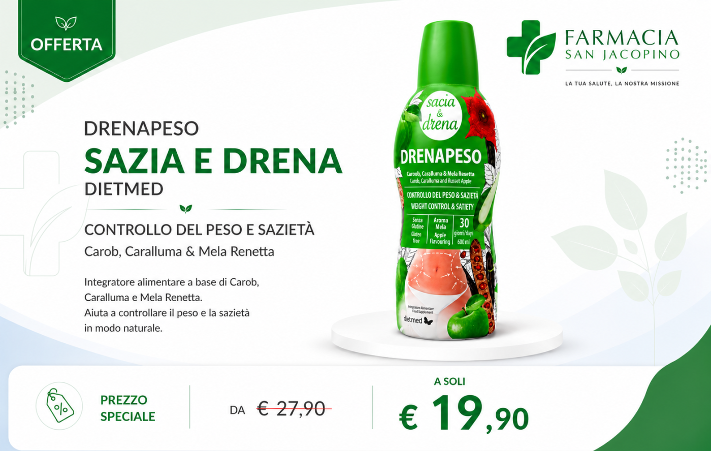 Integratore Drenapeso Sazia e Drena Dietmed scontato