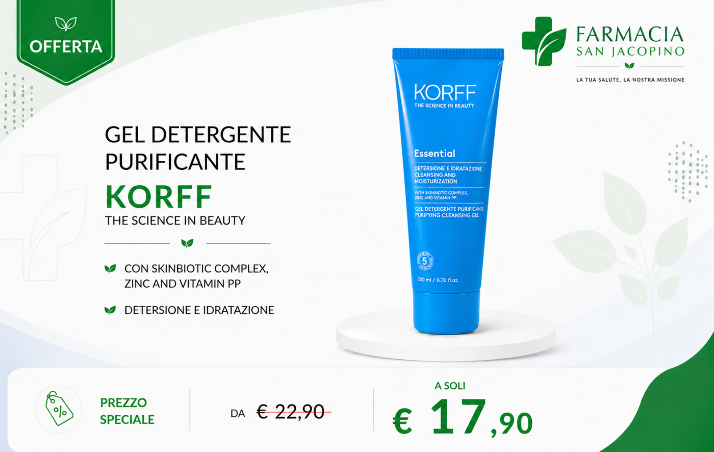 Korff Gel Detergente Purificante scontato
