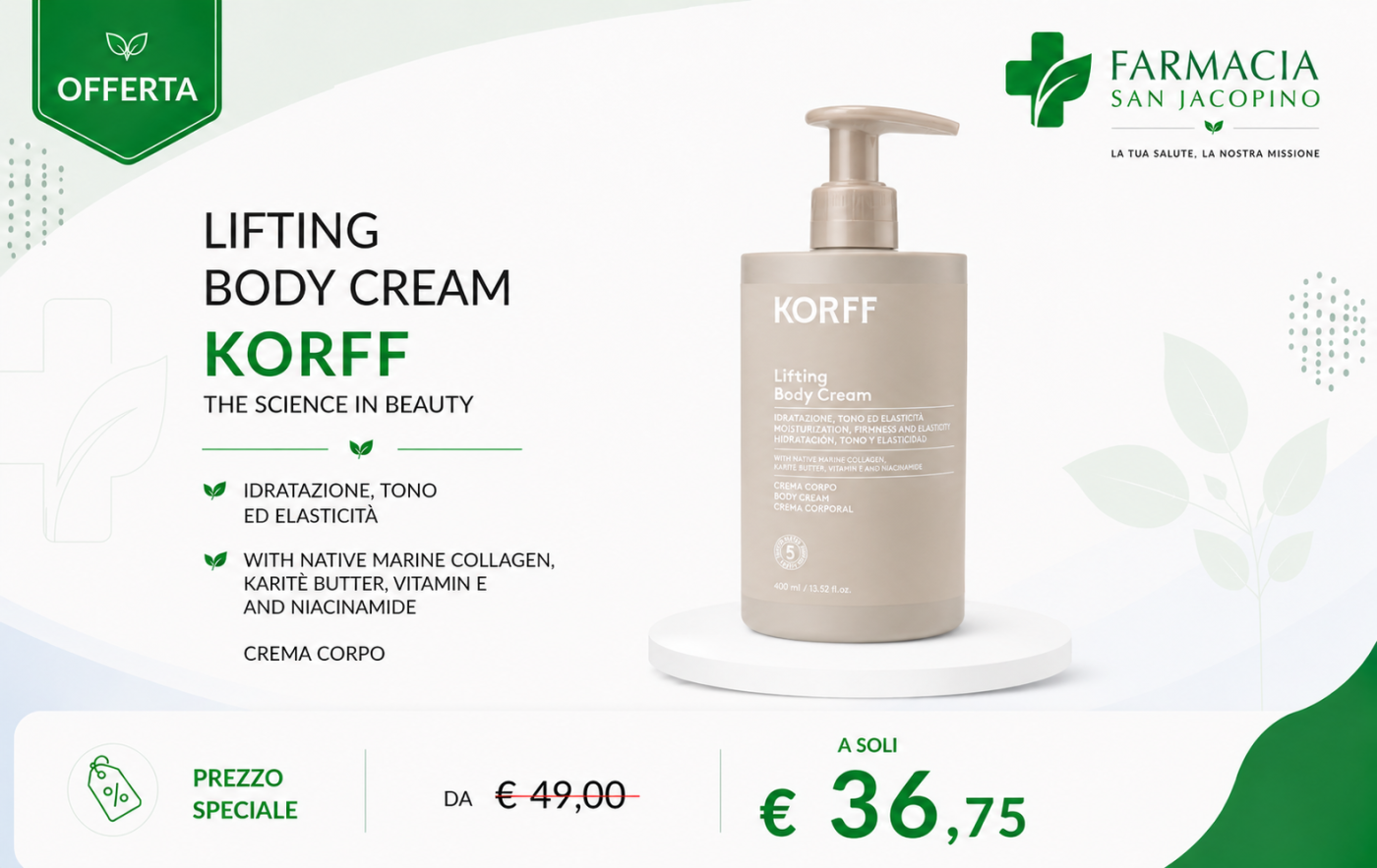 Korff Lifting Body Cream scontato