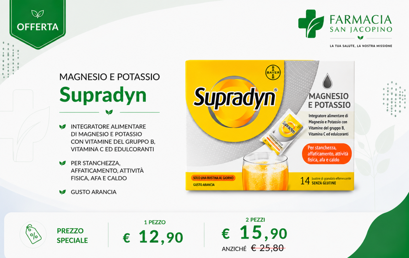 Supradyn Magnesio e Potassio scontato