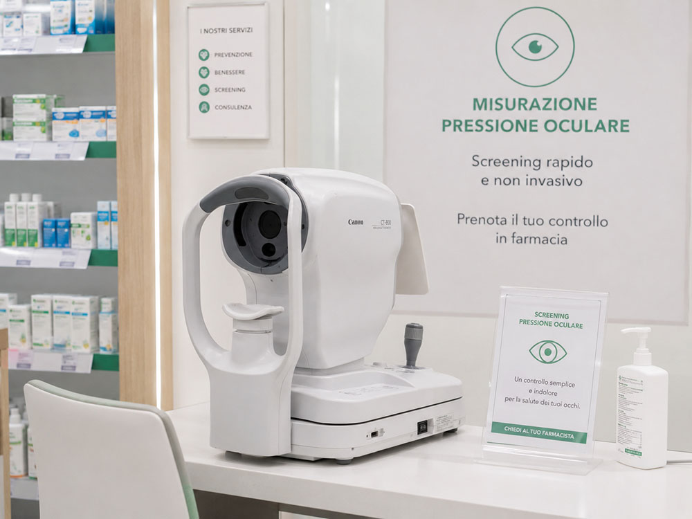 Misurazione pressione oculare
